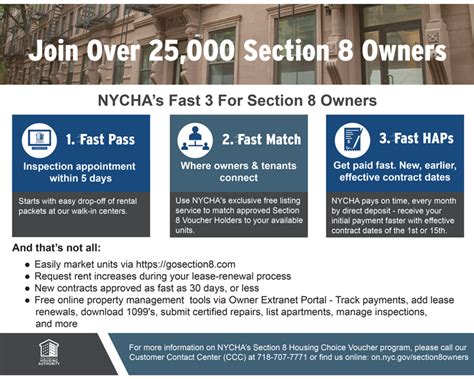 To learn more about this incentive, please read the SECTION 8 OWNER INCENTIVE PROGRAM FAQS. . Section 8 owner extranet